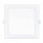 Downlight panel LED Cuadrado 220x220mm Blanco 20W